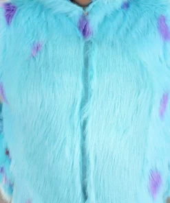 Zhenjiang Lian Yew Every Age Garment Accessories A Disney Monsters Inc Plus Size Hooded Sulley Costume -Wonderful Halloween Costumes Shop plus size hooded monsters inc sulley costume alt 5
