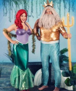 Fun Costumes Disney Plus Size Little Mermaid King Triton Costume For Men 11 Fun Costumes Disney Plus Size Little Mermaid King Triton Costume For Men -Wonderful Halloween Costumes Shop plus size king triton costume alt 2