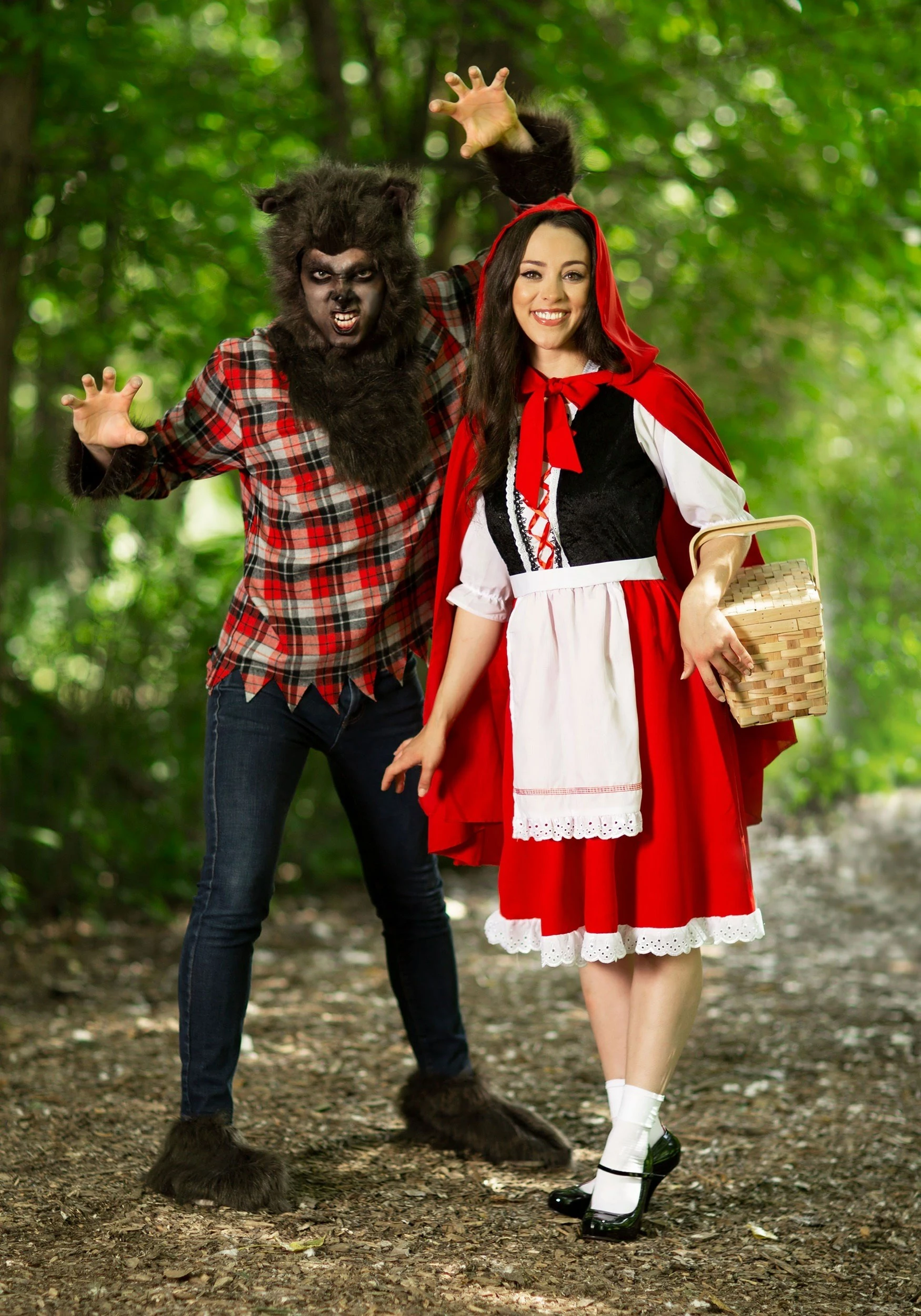 Fun Costumes Plus Size Little Red Riding Hood Costume 5 Fun Costumes Plus Size Little Red Riding Hood Costume - Image 3