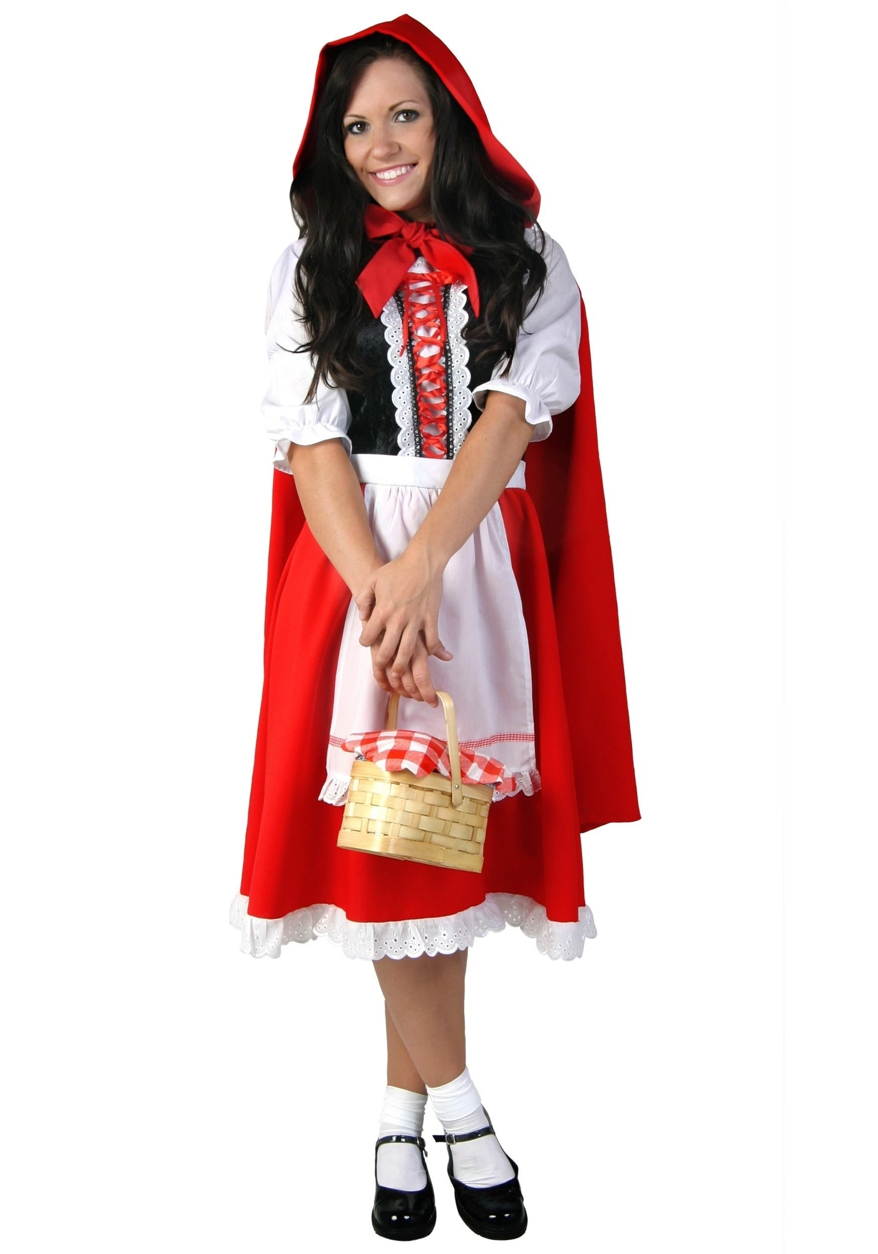 Fun Costumes Plus Size Little Red Riding Hood Costume 7 Fun Costumes Plus Size Little Red Riding Hood Costume - Image 5