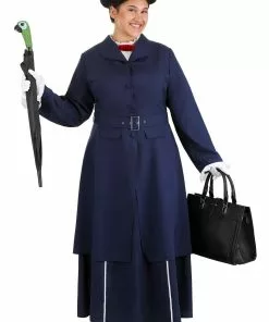 Fun Costumes Women's Plus Size Mary Poppins Costume -Wonderful Halloween Costumes Shop plus size mary poppins costume alt 4