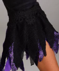 Suzhou Zhongsheng Imp & Exp Co., Ltd Midnight Purple Witch Plus Size Costume -Wonderful Halloween Costumes Shop plus size midnight purple witch costume alt 4