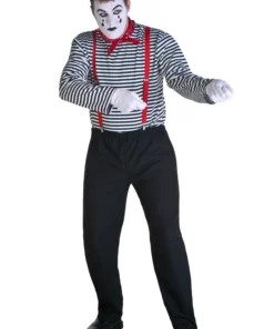 Fun Costumes Plus Size Mime Costume