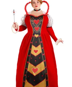 Suzhou Zhongsheng Imp & Exp Co., Ltd Women's Plus Size Premium Queen Of Hearts Costume