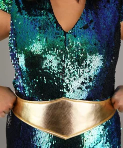 Fun Costumes Sea Siren Plus Size Costume For Women -Wonderful Halloween Costumes Shop plus size sea siren alt 2