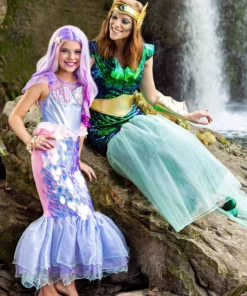 Fun Costumes Sea Siren Plus Size Costume For Women -Wonderful Halloween Costumes Shop plus size sea siren alt 9