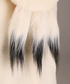 Fun Costumes Cruella De Vil Coat Costume For Plus Size Women From Disney's 101 Dalmatians -Wonderful Halloween Costumes Shop plus size womens deluxe cruella de vil costume alt 6