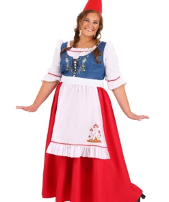 Fun Costumes Plus Size Garden Gnome Women's Costume