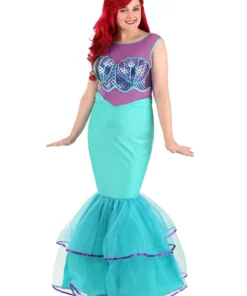 Armada Plus Size Shell-a-brate Mermaid Women's Costume