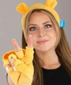 Guangzhou Fashion Travelling Goods Co. Ltd Disney Winnie The Pooh Soft Headband & Gloves Kit 11 Guangzhou Fashion Travelling Goods Co. Ltd Disney Winnie The Pooh Soft Headband & Gloves Kit -Wonderful Halloween Costumes Shop pooh soft headband and gloves kit alt 3