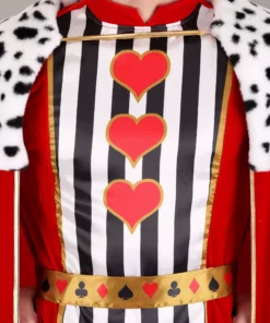 Suzhou Zhongsheng Imp & Exp Co., Ltd Plus Size Premium King Of Hearts Costume 12 Suzhou Zhongsheng Imp & Exp Co., Ltd Plus Size Premium King Of Hearts Costume -Wonderful Halloween Costumes Shop premium king of hearts plus size costume alt 3