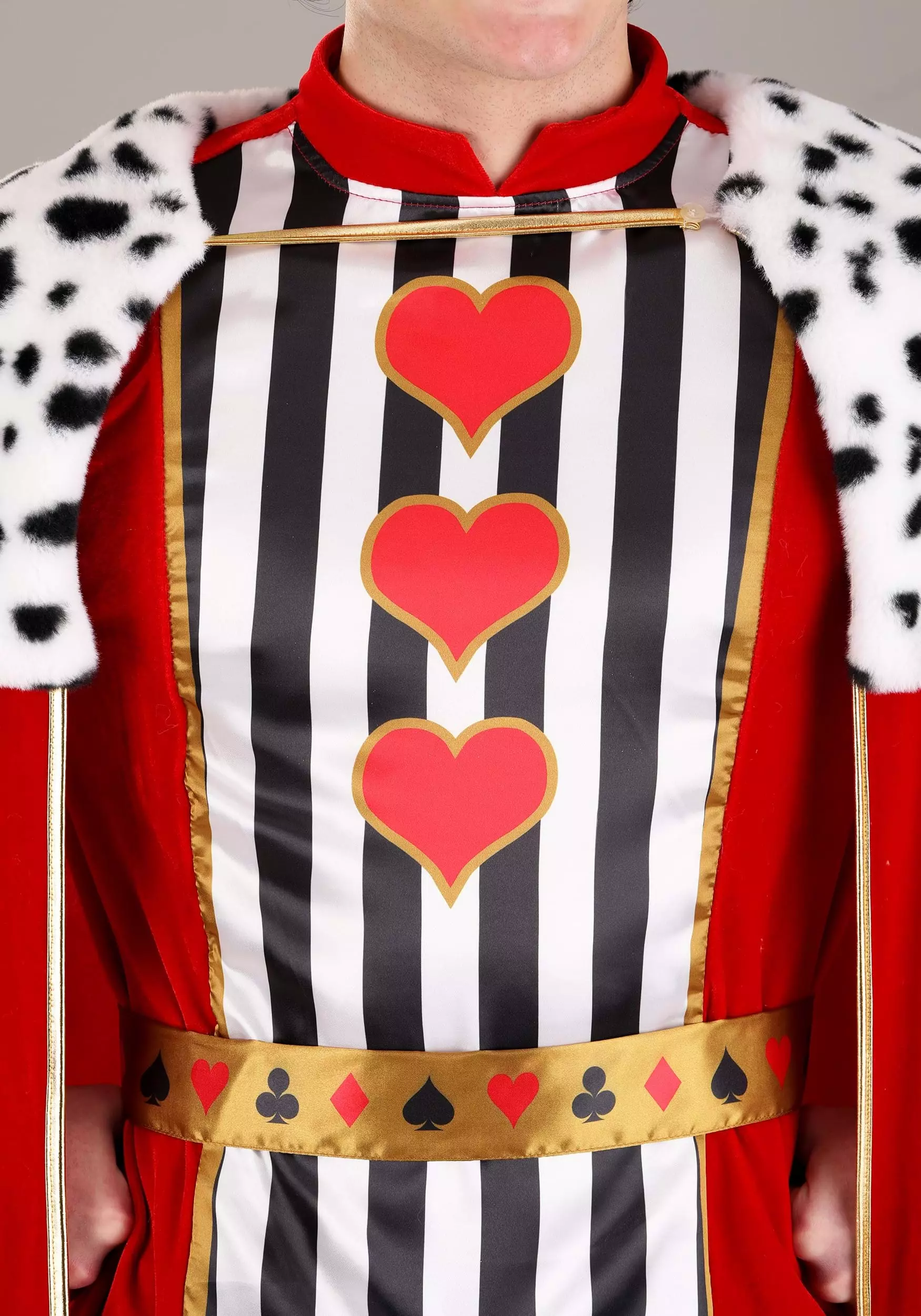 Suzhou Zhongsheng Imp & Exp Co., Ltd Plus Size Premium King Of Hearts Costume 6 Suzhou Zhongsheng Imp & Exp Co., Ltd Plus Size Premium King Of Hearts Costume - Image 4
