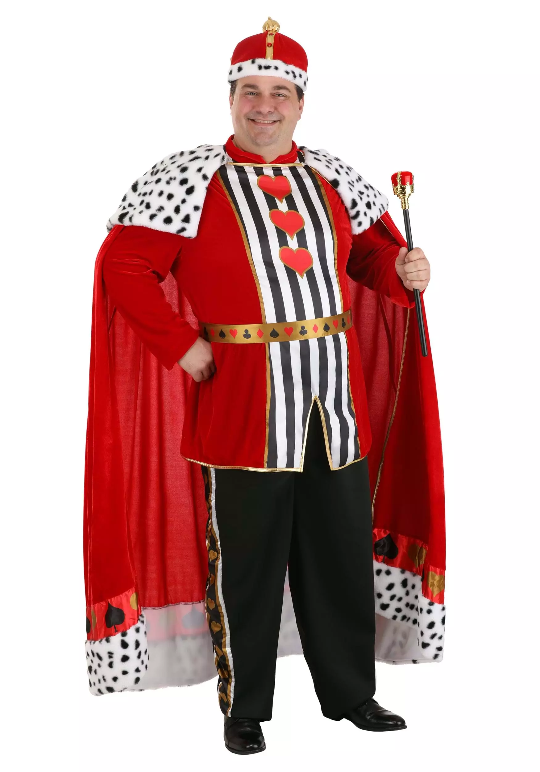 Suzhou Zhongsheng Imp & Exp Co., Ltd Plus Size Premium King Of Hearts Costume 3 Suzhou Zhongsheng Imp & Exp Co., Ltd Plus Size Premium King Of Hearts Costume