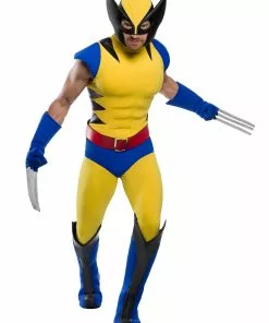 Charades Premium Marvel Wolverine Plus Size Men's Costume