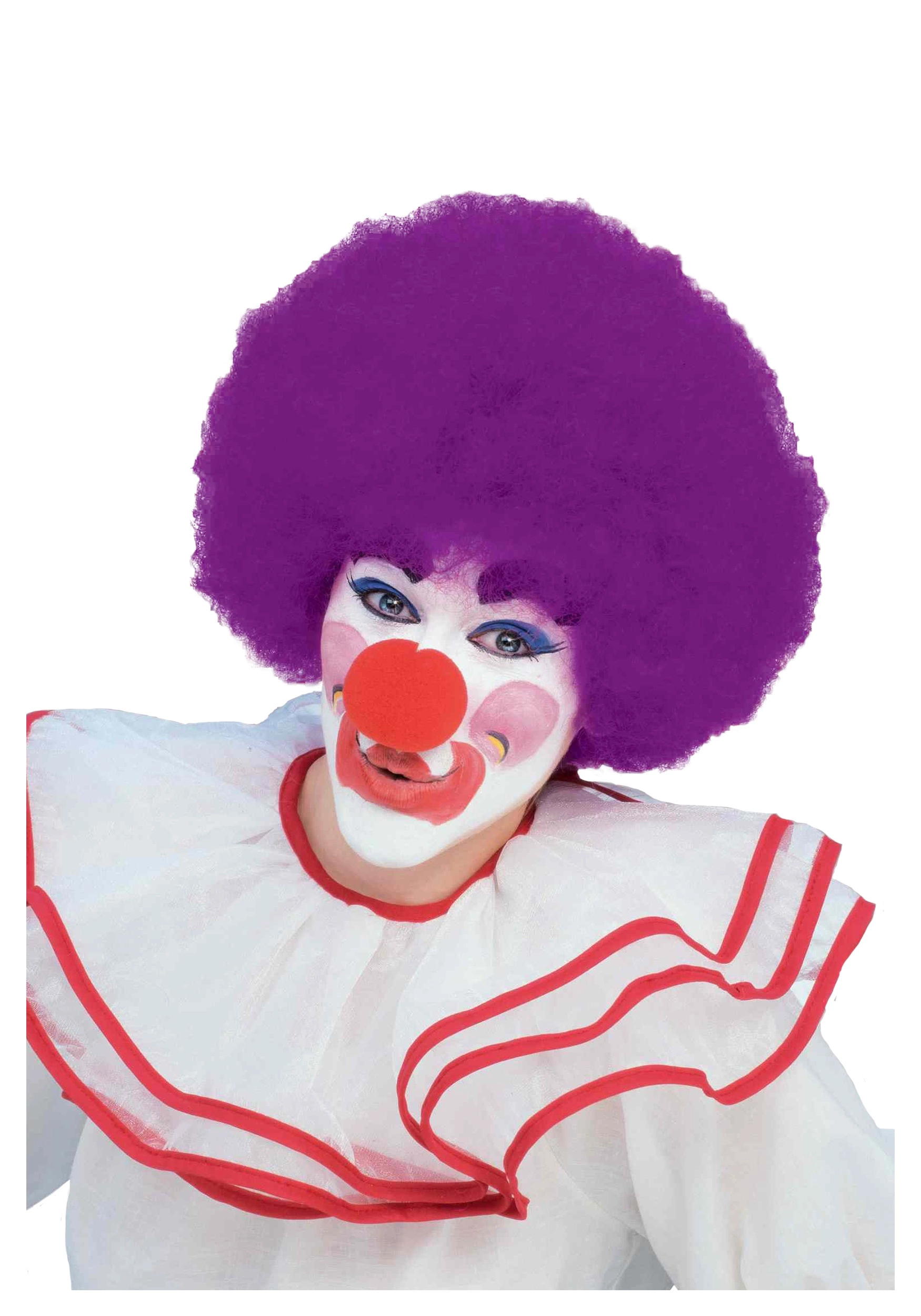 Forum Novelties, Inc Purple Afro Clown Wig 3 Forum Novelties, Inc Purple Afro Clown Wig