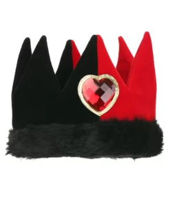 Elope Queen Of Hearts Crown -Wonderful Halloween Costumes Shop queen of hearts crown alt 2