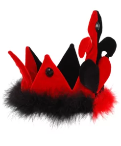 Elope Queen Of Hearts Crown Costume Hat Accessory