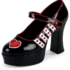 Pleasers USA, Inc. Queen Of Hearts Shoes -Wonderful Halloween Costumes Shop queen of hearts shoes