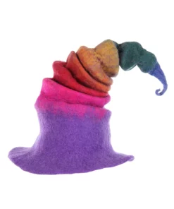 Elope Adult Rainbow Borealis Heartfelted Witch Costume Hat -Wonderful Halloween Costumes Shop rainbow borealis heartfelted witch hat alt 5