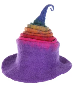 Elope Adult Rainbow Borealis Heartfelted Witch Costume Hat -Wonderful Halloween Costumes Shop rainbow borealis heartfelted witch hat alt 7