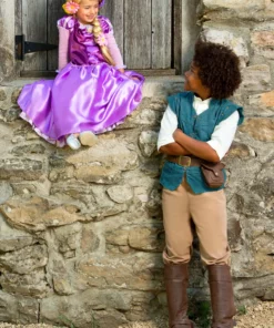 Disguise Child Rapunzel Classic Costume -Wonderful Halloween Costumes Shop rapunzel classic child costume alt 8