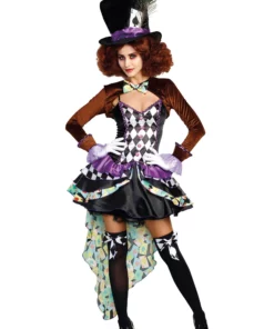 Dreamgirl Raving Mad Hatter Women's Costume