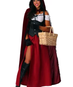 Fun Costumes Women's Plus Size Ravishing Red Riding Hood Costume