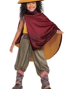 Disguise Limited Disney's Raya And The Last Dragon Girls Deluxe Raya Costume