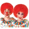Seasons (HK) Ltd. Red Round Clown Wig -Wonderful Halloween Costumes Shop red clown wig