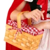 Shenzen Amilla Red Gingham Basket -Wonderful Halloween Costumes Shop red gingham hand basket