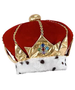 Elope Red Royal King Hat