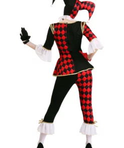 Fun Costumes Women's Regal Harlequin Costume -Wonderful Halloween Costumes Shop regal harlequin costume womens alt1