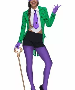 Charades Riddler Womens Costume