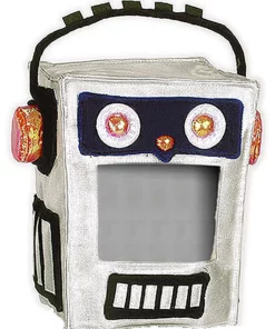 Elope Robot Costume Mask Hat