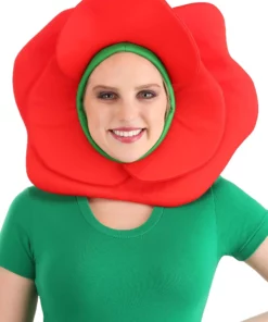 Fun Costumes Rose Flower Headpiece For Adults