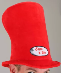 Elope Sam I Am Costume For Adults -Wonderful Halloween Costumes Shop sam i am adult costume alt 3