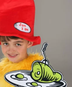 Elope Sam I Am Costume For Kids. -Wonderful Halloween Costumes Shop sam i am child costume alt 2