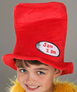 Elope Sam I Am Costume For Kids. -Wonderful Halloween Costumes Shop sam i am child costume alt 5
