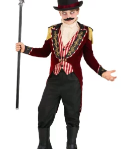 Fun Costumes Boy's Scary Ringmaster Costume