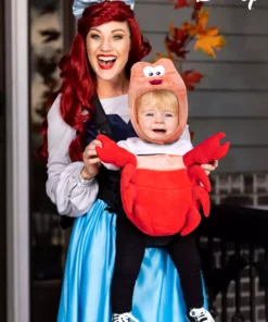 Elope Disney Sebastian Baby Carrier Costume Cover