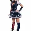 Rubies Costume Co. Inc Secret Wishes Arkham Knight Harley Quinn Costume For Women -Wonderful Halloween Costumes Shop secret wishes arkham knight harley quinn costume