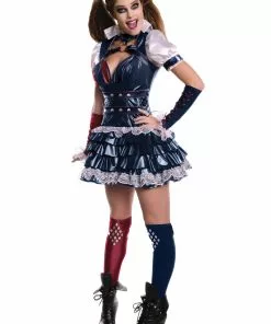 Rubies Costume Co. Inc Secret Wishes Arkham Knight Harley Quinn Costume For Women