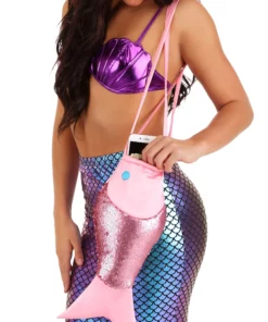 Fun Costumes Sequin Fish Purse Accessory