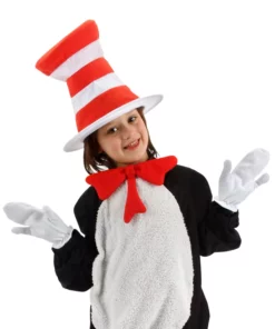 Elope Seuss Cat In The Hat Accessory Kit For Kids -Wonderful Halloween Costumes Shop seuss kids cat in the hat accessory kit alt 1