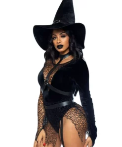 LEG AVENUE Sexy Women's Crafty Witch Costume -Wonderful Halloween Costumes Shop sexy crafty witch womens costume alt 4