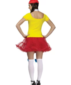 Fun World Sexy Tweedle Dee/Dum Adult Costume -Wonderful Halloween Costumes Shop sexy tweedle dee dum adult costume back