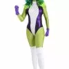 Rubies Costume Co. Inc Women's She Hulk Deluxe Costume 2 Rubies Costume Co. Inc Women's She Hulk Deluxe Costume -Wonderful Halloween Costumes Shop she hulk deluxe adult costume main