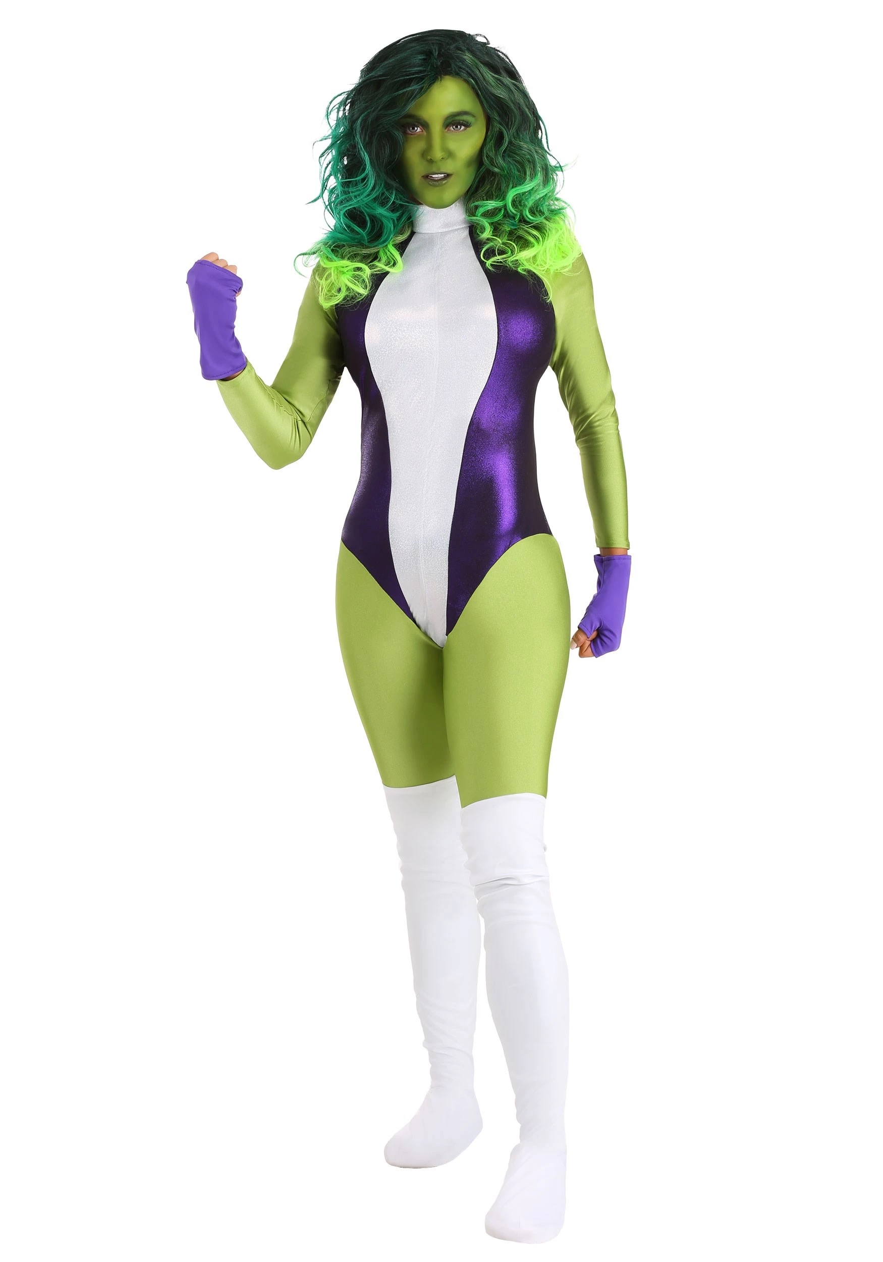 Rubies Costume Co. Inc Women's She Hulk Deluxe Costume 3 Rubies Costume Co. Inc Women's She Hulk Deluxe Costume