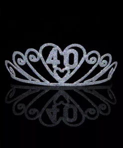 Elope Silver Sparkle 40 Tiara