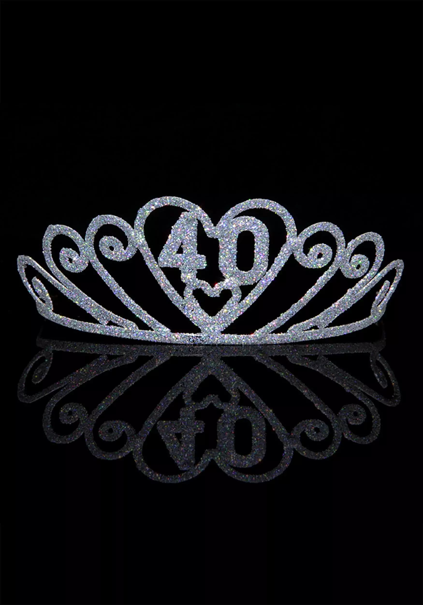 Elope Silver Sparkle 40 Tiara 3 Elope Silver Sparkle 40 Tiara